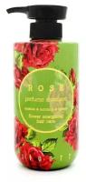 Jigott Rose Perfume Shampoo Парфюмированный шампунь для волос с экстрактом розы 500мл