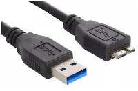 Кабель Buro MK30-AM-1.5 micro USB 3.0 B m USB Am 1.5м черный