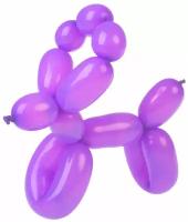 Воздушные шары для праздника, воздушные шарики набор на день рождения для моделирования Золотая Сказка, 2х60" (5х150 см), 10 штук с насосом