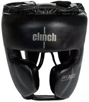 Шлем боксерский Clinch Punch 2.0 черно-бронзовый (размер L)