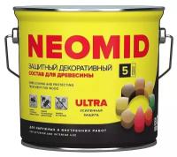 Защитный декоративный состав для древесины NEOMID BiO COLOR Ultra - 2.7 л Орегон