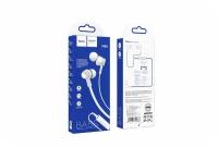 Наушники M86, Oceanic universal earphones, HOCO, вакуумные с микрофоном, белые