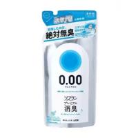 LION Конд-р для белья SOFLAN Premium Deodorizer Ultra Zero-0.00 Кристальное мыло 400 мл. мягк. упак