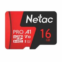 Карта памяти NETAC P500 Extreme Pro MicroSDHC 16GB Сlass 10 UHS-I 90MB/s (NT02P500PRO-016G-S)