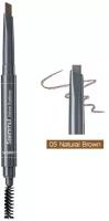 The Saem EYE Карандаш для бровей 5 - Saemmul Artlook Eyebrow 05 Natural Brown 0,2гр