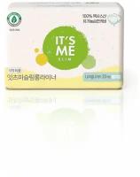 It's Me Прокладки женские гигиенические ежедневные, 1 капля Slim organic cotton Long Pantyliner 20p