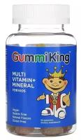 Витамины детские GummiKing Multi Vitamin Mineral, 60 жевательных таблеток