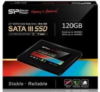 Накопитель SSD Silicon Power SATA III 120Gb SP120GBSS3S55S25 Slim S55 2.5"