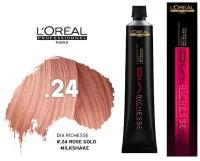 L'Oreal Professionnel Dia Richesse Краска для волос, .24 розовое золото, 50 мл