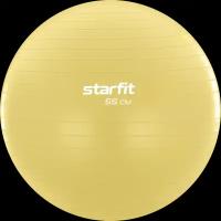 Фитбол Starfit Gb-108 антивзрыв, 900 гр, желтый пастель, 55 см