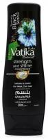 Кондиционер Дабур Ватика Сила и блеск (Strength & Shine Vatika) с черным тмином, для слабых и тусклых волос, 200 мл