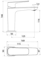 Смеситель для раковины IDDIS Sign (SIGSB00i01)