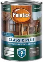 Пропитка-антисептик Pinotex Classic Plus 3 в 1 Скандинавский серый 0,9л