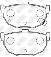 К-т торм. колодок Re HY Coupe, Elantra, NI Maxima NiBK PN2130