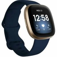 Умные часы Fitbit Versa 3 Midnight/soft gold