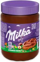 Паста ореховая MILKA С добавлением какао, 350г