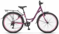 Велосипед STELS Miss-4300 V 24" V010 14" Фиолетовый/розовый