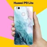 Силиконовый чехол на Huawei P9 Lite Акварель / для Хуавей П9 Лайт