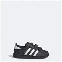 Кроссовки Adidas Superstar Cf C, размер 34, длина стопы 20см, длина стельки 21см