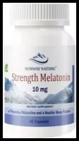 Здоровый сон Norway Nature Strength Melatonin 10 mg (60 капсул)