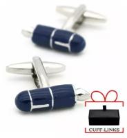 Запонки Ручка синяя CUFF-LINKS