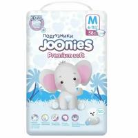 Joonies Подгузники Premium Soft, M (6-11 кг.), 58 шт