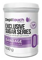 DEPILTOUCH PROFESSIONAL Exclusive sugar series Сахарная паста для депиляции Bandage (Бандажная 0), 1600 гр