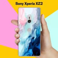 Силиконовый чехол на Sony Xperia XZ2 Акварель / для Сони Иксперия ИксЗ 2