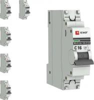 Автоматический выключатель EKF ВА 47-63 (C) 4,5kA
