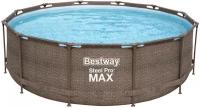 Бассейн каркасный BestWay Steel Pro MAX Ротанг 366*100см 56709