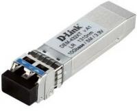 D-Link Сетевое оборудование 432XT B1A PROJ Трансивер SFP+ с 1 портом 10GBase-LR для одномодового оптического кабеля до 10 км, разъем Duplex LC