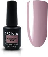 Камуфлирующая база для гель-лака Base Coat Pink OneNail, 15 мл