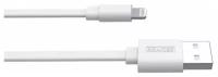 Кабель Romoss CB12f-161-03 (Lightning, USB для Apple iPhone 5, 5C, 5S, 6, 6, 7 Plus) плоский, белый