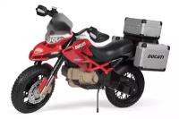 Peg-Perego Мотоцикл Ducati Enduro, красный/черный