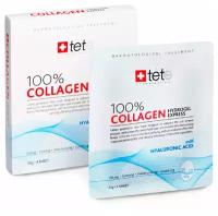 Гидроколлагеновая маска моментального действия 100% Collagen Hydrogel TETe Cosmeceutical 4 шт