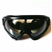 Горнолыжные очки / Спортивная маска / Очки спортивные / Очки для спорта, с коричневой линзой