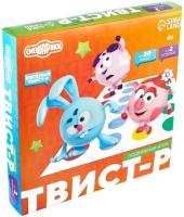 Подвижная игра «Твист-р Смешарики» напольная с фантами, 6+