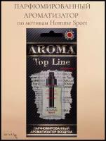 Автомобильный ароматизатор с ароматом мужского парфюма Dior - Homme Sport