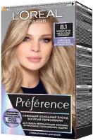 L'OREAL Preference Краска для волос 8.1 Копенгаген