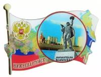Магнит в форме флага «Нижневартовск»