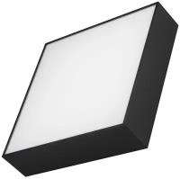 Светильник SP-QUADRO-S250x250-25W Warm3000 (BK, 120 deg, 230V) (Arlight, IP40 Металл, 3 года)