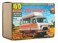 Сборная модель AVD Кемпер УАЗ-3303-01, 1/43, 1528AVD