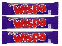 Wispa Cadbury Шоколадный Батончик 36гр Великобритания(3 шт. по 36 гр.)