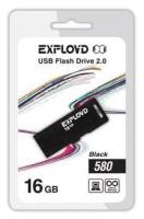 USB флэш-накопитель (EXPLOYD 16GB-580 черный)