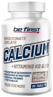 Be First Calcium bisglycinate chelate + K2 + D3 90 таб (Be First)