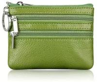 Стильный миниатюрный кошелёк зеленый