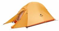 Палатка NatureHike NH18T010-T Ultralight Cloud up-1 210T Orange + mats