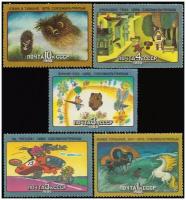 Набор из 5 марок 1988 года Союзмультфильм / Набор марок СССР