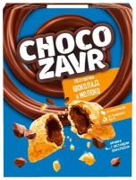 Choco zavr Готовый завтрак хрустящие подушечки с нежной шоколадно-молочной начинкой, 220 г