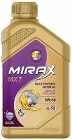 Моторное масло MIRAX MX7 SAE 5W-30 API SL/CF, ACEA A3/B4, 12X1L